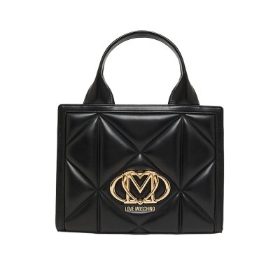 THE EMBOSSED Q SMALL SHOPPING BAG
